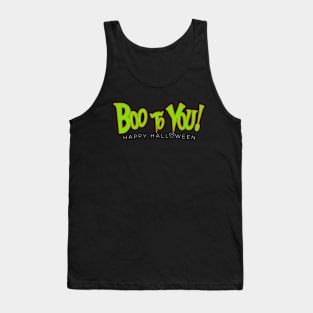 Boo To You! Happy Halloween WDW Magic Kingdom Not So Scary Design by Kelly Design Company Tank Top